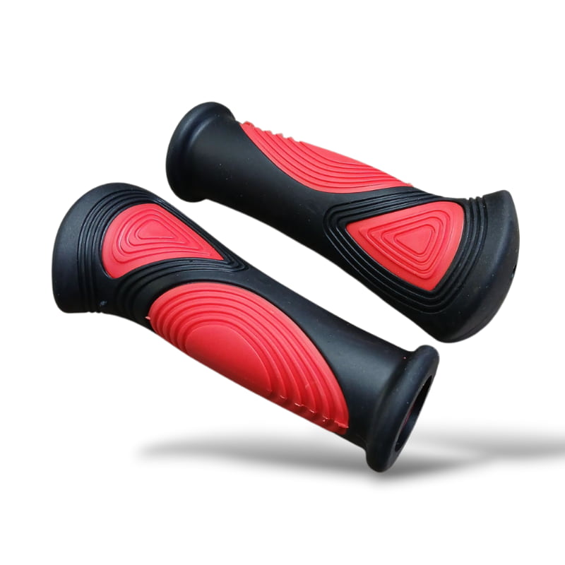 Puño con descanso negro/rojo